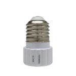 ADAPTADOR DE ENCHUFE E27-GU10 BOLSA DE PLASTICO CON 2 UNIDADES