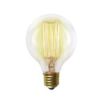 LÁMPARA DE FILAMENTO DE CARBONO TASCHIBRA G80 40W 127V