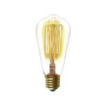 LAMPARA FILAMENTO CARBONO TASCHIBRA ST64 40W 220V