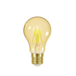 LÁMPARA LED VINTAGE DIM A60 4W 127V ÁMBAR FILAMENTO