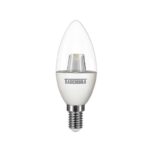 LÁMPARA LED VELA TVL 25 CLARO 3W 2700K E14 CON ADAPT. E27
