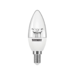 LAMPARA LED VELA TVL 25 CLARO 3W 3000K E14 CON ADAPT. E27