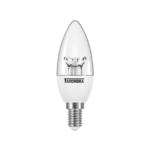 LÁMPARA LED VELA TVL 25 CLARA 3W 6500K E14 COM ADAPT. E27
