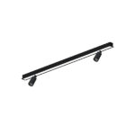 SPIRE LÁMPARA LED LINEAL 40W 6500K EMPOTRABLE + 2 Focos MR11 SIN LÁMPARA NEGRO MATE