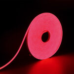 FITA LED NEON FLEX 8W 120 LEDS/M 25M 127V IP65 ROJA