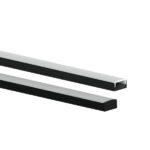 PERFIL LED TASCHIBRA SOPE 16X9 SOBREPOSICIÓN 9X16X2000mm NEGRO MATE