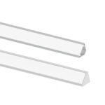 PERFIL LED TASCHIBRA SPIRE L30 SOBREPOR 30X30X2000mm BLANCO