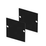 ACCESORIOS PERFIL ZENITH 50X50 TAPA/CLIP BAJO NEGRO MATE