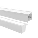 PERFIL LED TASCHIBRA SPIRE 50X35 EMPOTRAR 35X50X2000mm BLANCO