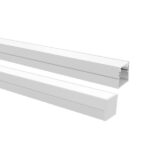 PERFIL LED TASCHIBRA APEX 24X23 SOBREPOSICIÓN 23X24X1000mm BLANCO