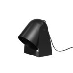 LÁMPARA DE MESA ESTUDIO E27 NEGRO MATE