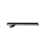 SPIRE LÁMPARA LED LINEAL 20W 6500K EMPOTRABLE + 1 PUNTO MR11 SIN LÁMPARA NEGRO MATE