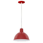 LUM PENDIENTE TASCHIBRA DESIGN TD 820 ROJO