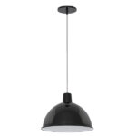 LUM PENDIENTE TASCHIBRA DESIGN TD 820 NEGRO