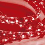 FITA LED 5W 60 LEDS/M 20M 220V IP67 ROJO