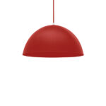 LUM PENDIENTE TASCHIBRA DESIGN TD 821F MEDIANO ROJO MATE