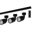 KIT RIEL LED DIRECTO 6500K NEGRO