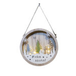 GUIRNALDA DE NAVIDAD ANILLO ENCANTADO LED PILA