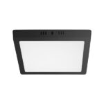 PANEL LED 24W LUX CUADRADO OVERLAY NEGRO 3000K