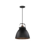 COLGANTE TASCHIBRA NAVY 1XE27 NEGRO MATE