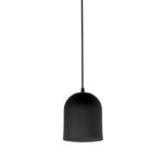 COLGANTE TAZA 1XE27 NEGRO MATE