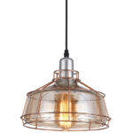 COLGANTE TASCHIBRA ARO 260 1XE27 AMBAR