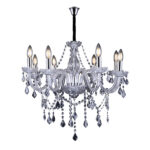 LUSTRE DE CRISTAL TASCHIBRA GLAM TRANSPARENTE 8XE14