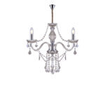 LÁMPARA CRISTAL TASCHIBRA GLAM COGNAQUE 3XE14