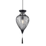 COLGANTE TASCHIBRA ISTAMBUL M NEGRO 1XE27