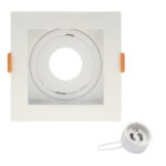 SPOT EMPOTRADO CONECTA RECUPERADO CUADRADO BR MR11