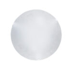 JURERÊ PLAFON REDONDO 25CM CRISTAL MATE 1XE27 BLANCO