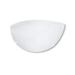 ARANDELA JURERÊ 30CM VIDRIO MATE 1XE27 BLANCA