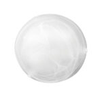 PLAFON REDONDO LAGUNA 30CM VIDRIO MURANO 2XE27 BLANCA