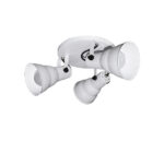 SPOT TASCHIBRA CIRCULAR HOL 3XE27 BLANCA