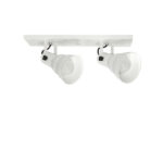 SPOT TASCHIBRA LINEAR HOL 2XE27 BLANCA