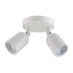 SPOT LED DIRECTO MR16 BASE CIRCULAR 2X4W 3000K BLANCO