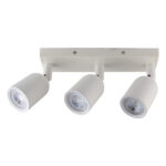 SPOT LED DIRECTO MR16 BASE LINEAL 3X4W 3000K BRANCO
