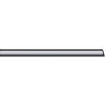 LUZ DE PERFIL LED CONVEXO PRO 111 34W EMPOTRADO 2700K NEGRO MATE