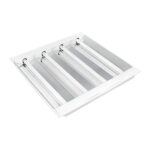 TA 50 CANAL EMPOTRADO 4X18/20W T8 PARA REVESTIMIENTO MODULAR 60X60 SIN REFLECTOR BLANCO