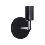 ARANDELA TASCHIBRA PUNTERO 1XE27 NEGRO MATE