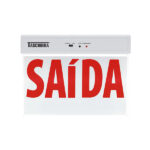 PLACA LETRAS SALIDA LED 230X185MM DOBLE CARA ROJA
