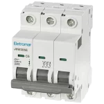 J6W306E - DISYUNTOR IEC, 3 POLOS, 6A, CURVA C, 6KA - (E89976) - UNIDAD