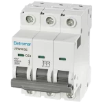 J6W363E - DISYUNTOR IEC, 3 POLOS, 63 A, CURVA C, 6 KA - (E89984) - UNIDAD