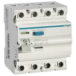 CDJ440S - INTERRUPTOR DIFERENCIAL, 4 POLOS, 40A, 30MA - (E90333) - UNIDADE - BY HAGER
