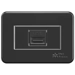 CONECTOR USB 2.0 HEMBRA X HEMBRA CON PLACA MOV-ONYX - UNIDAD (85079) - LÍNEA MOVLIGHT