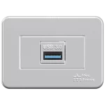 CONECTOR USB 3.0 HEMBRA X HEMBRA CON PLACA MOV-PETRA - UNIDAD (81074) - LÍNEA MOVLIGHT