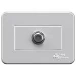 CONECTOR PARA ANTENA COAXIAL CON PLACA MOV-PETRA - UNIDAD (81076) - LÍNEA MOVLIGHT