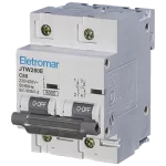 JTW280E - DISYUNTOR IEC, 2 POLOS 80A, CURVA C, 6KA - (E89012) - UNIDAD