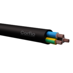 CABLE TALLER  2X 1,00MM NEGRO 500V