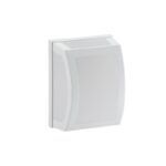 ARANDELA PVC 1L E27 SMART OVAL BLAN/LECHOS